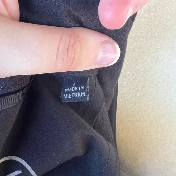 Tech by Tumi Men’s Black Mid Weight Soft Shell Water Resistant Jacket Size Large - Picture 8 of 10